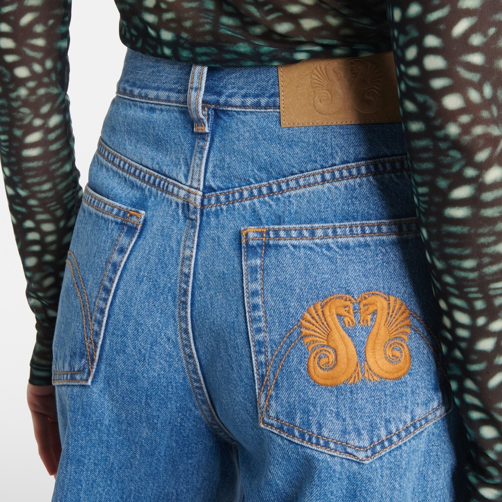Blazé wide leg jeans- luxury jean - Picture 2 of 7
